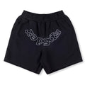 Sp5der OG Logo Sweat Shorts Black