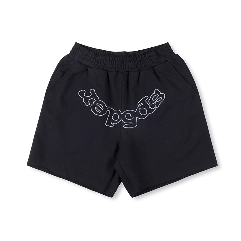 Sp5der OG Logo Embroidered Sweatshort