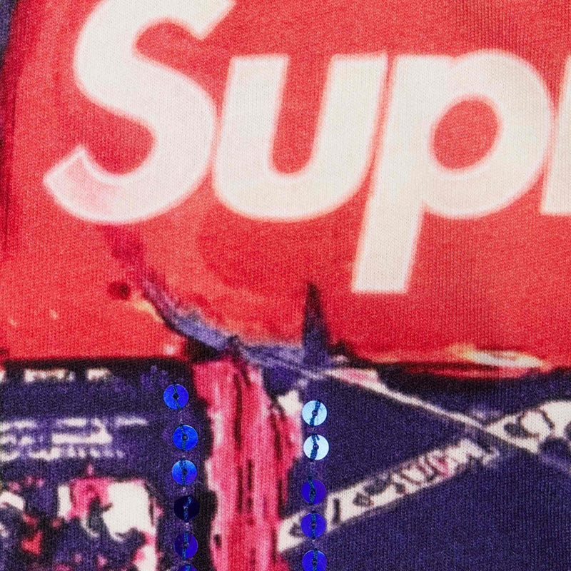 Supreme Skyline Sequin Long Sleeve T-Shirt