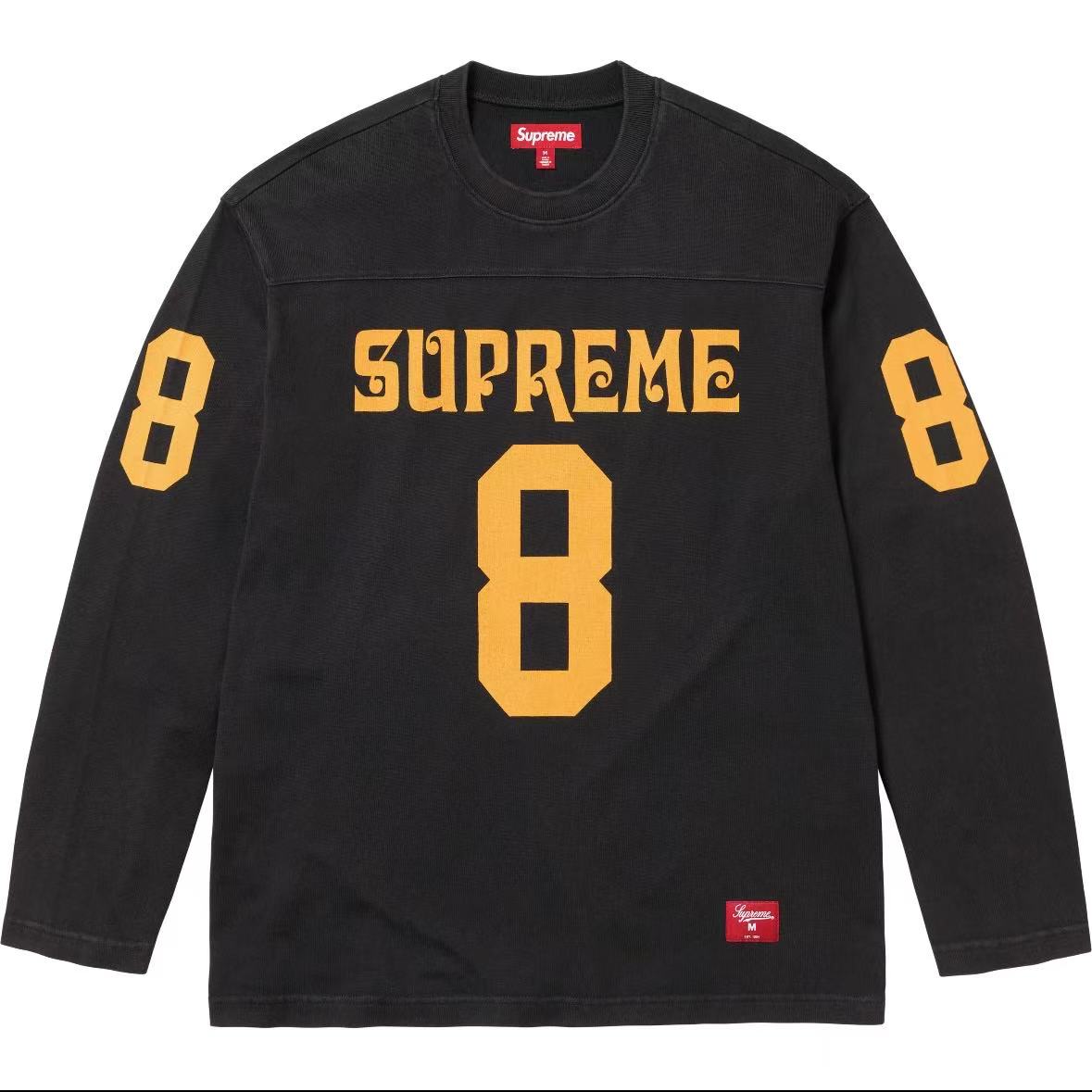 Supreme 25SS Affiliated LS FOOTBALL Long Sleeve Tee
