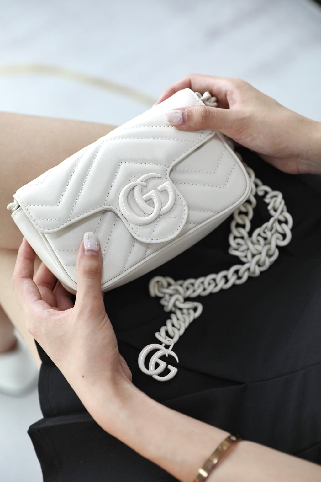 Gucci GG Marmont Macaron Nano Shoulder Bag – 699757